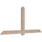 Ekena Millwork Eugene Smooth Timber Gable Bracket, Douglas Fir, 96"W x 44"H x 3 1/2"D x 5 1/2"F, 11/12 Pitch GBW096X44X0406EUG00SDF - alternate 4